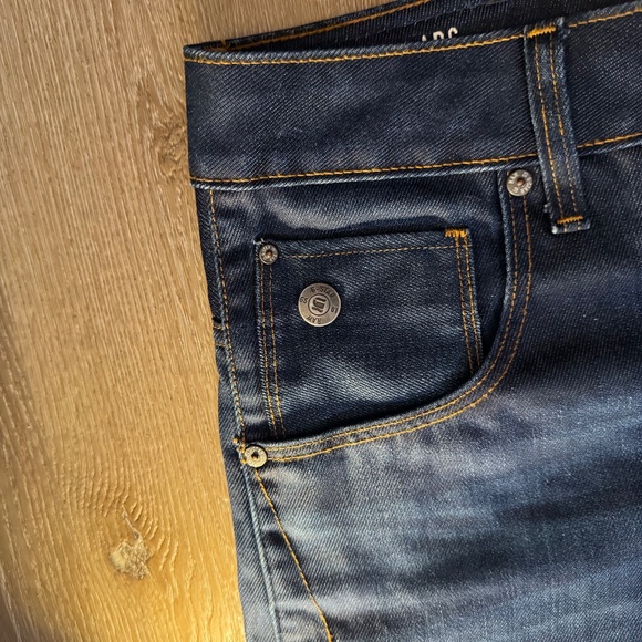 G Star Raw Jeans Men 32x34 Blue Arc 3D Slim Denim Pants, Pre-Owned - Picture 4 of 11